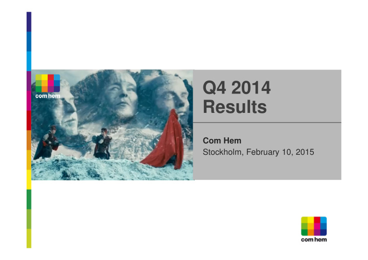 q4 2014 results