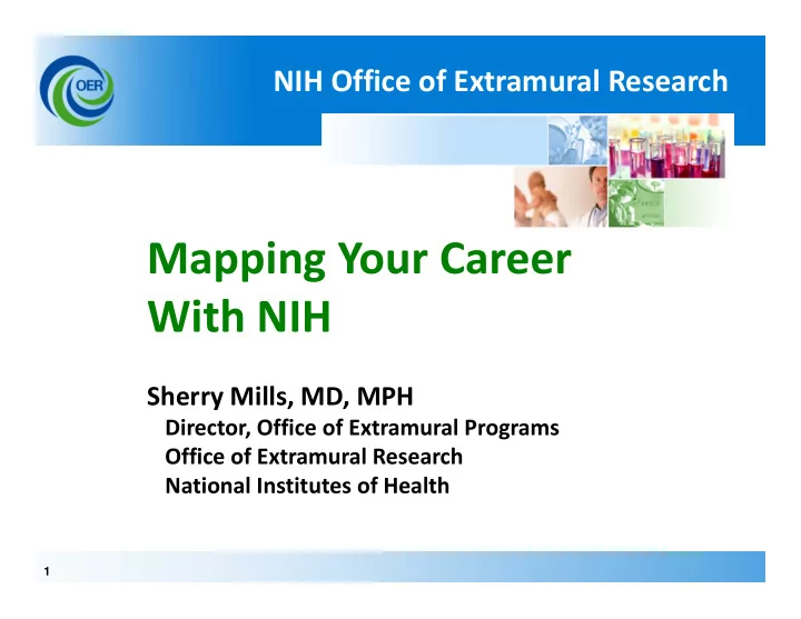 mapping your career with nih