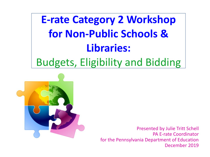 e rate category 2 workshop