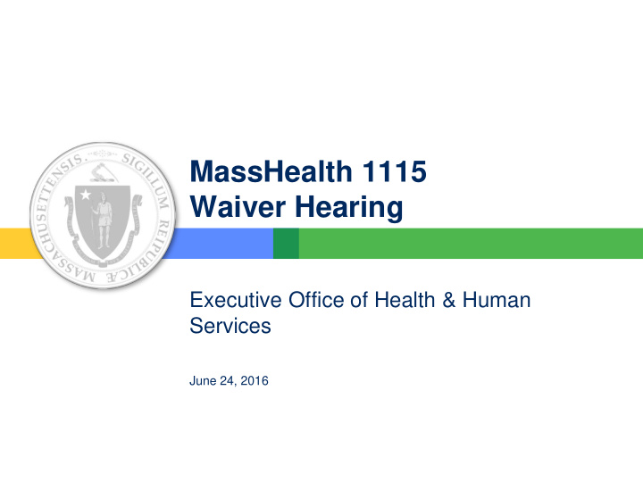 waiver hearing