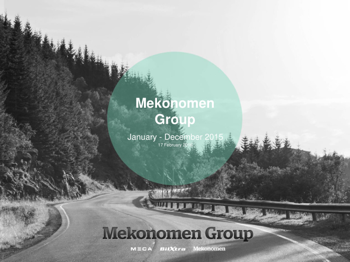 mekonomen group