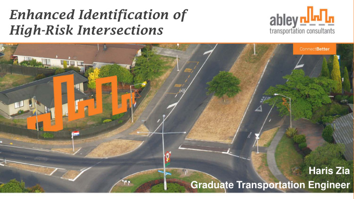 enhanced identification of high risk intersections