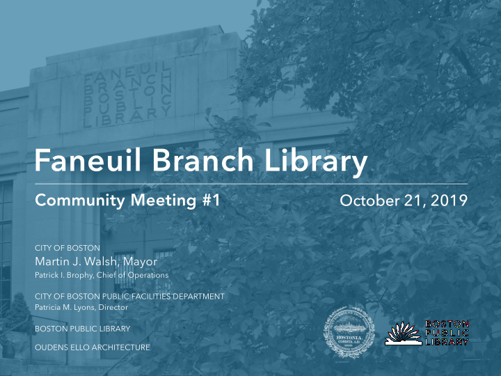 faneuil branch library