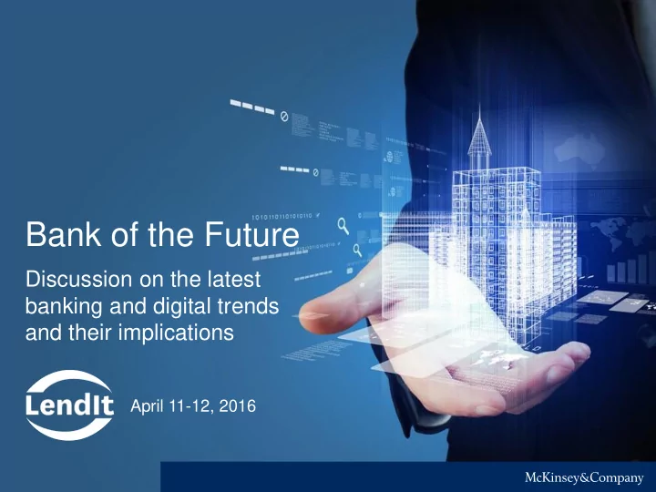 bank of the future