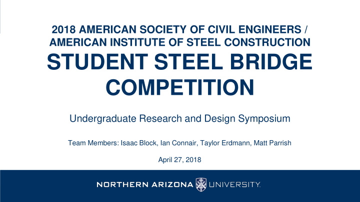 student steel bridge competition