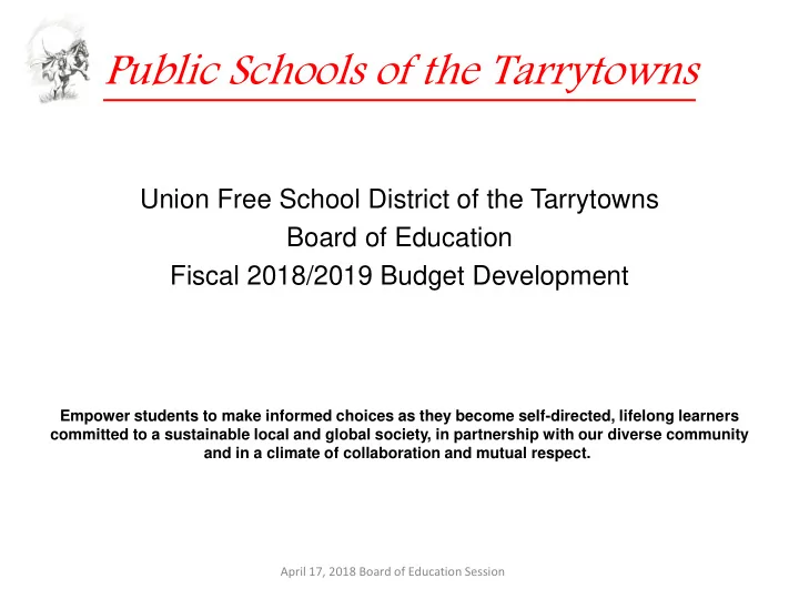 public schools of the tarrytowns