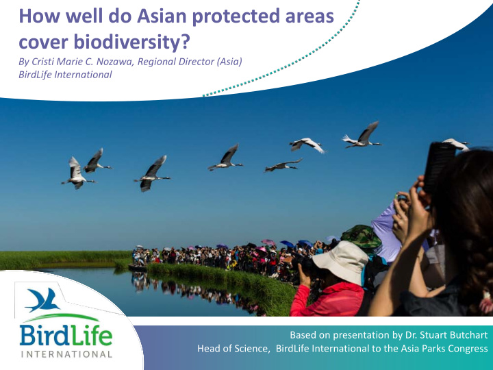 how well do asian protected areas cover biodiversity
