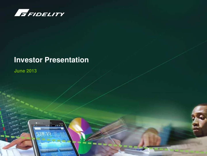 investor presentation