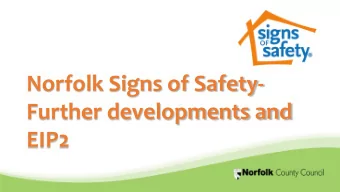 EIP2  Objectives  Update on progress  What is EIP2?  Outlining the principles, vision and