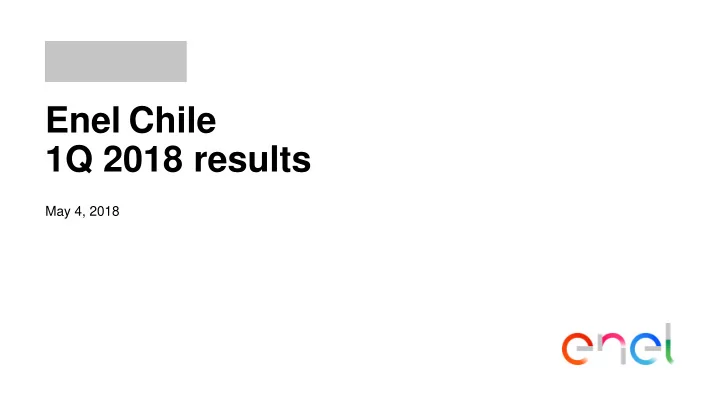 enel chile