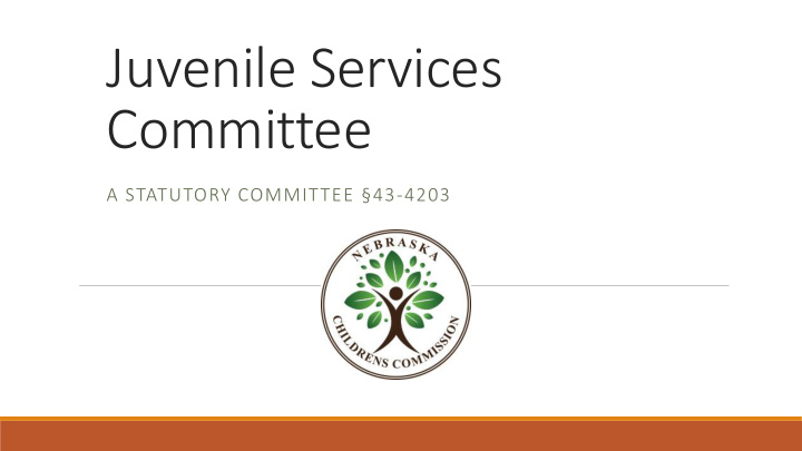 juvenile services