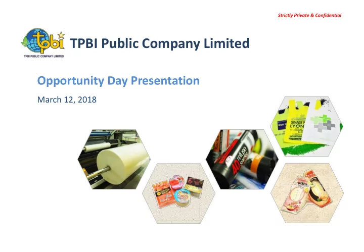 tpbi public company limited
