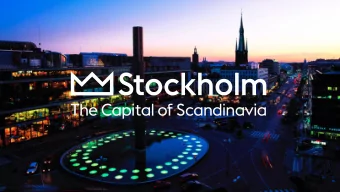 The Greater Stockholm Region  Gvle  Ludvika  Uppsala  Municipalities  55  Inhabitants  3,7 M