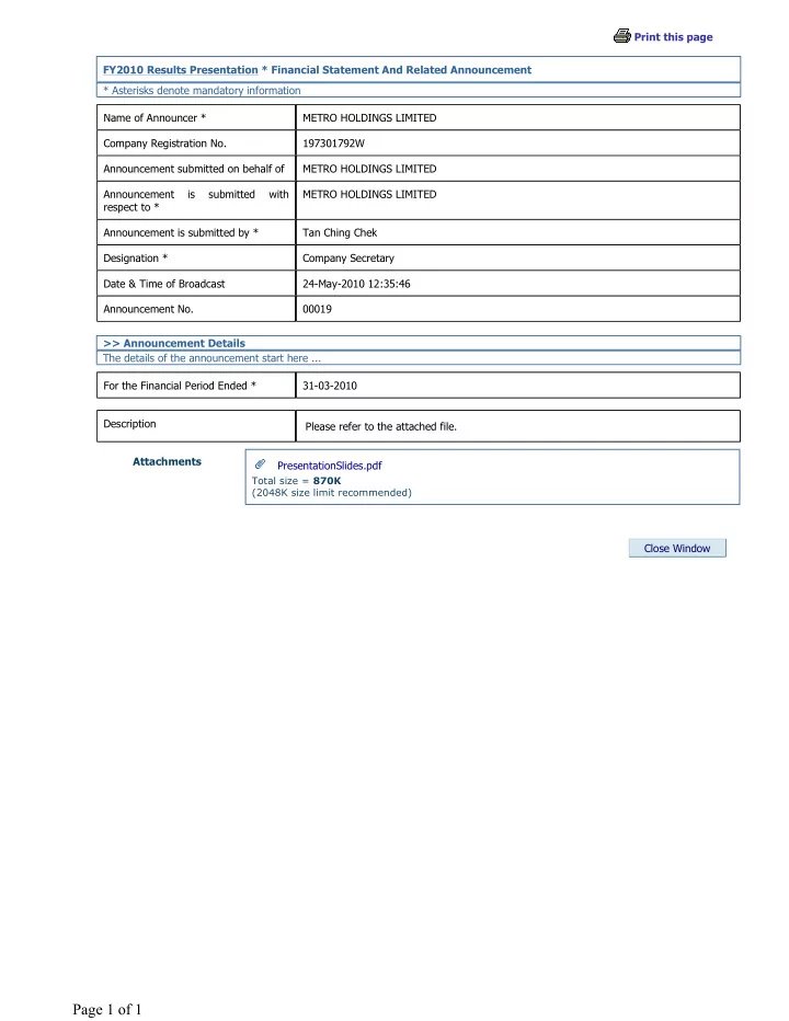 page 1 of 1