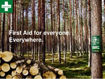 Everywhere.  First Aid products for work places    Best function and quality on market
