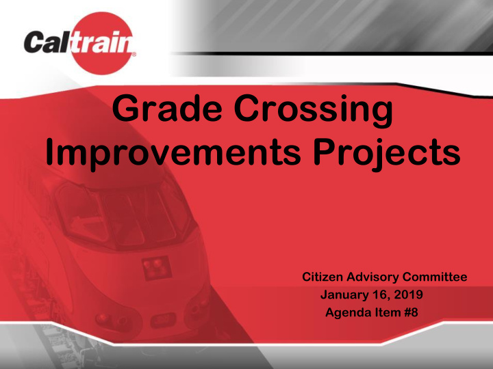 grade crossing