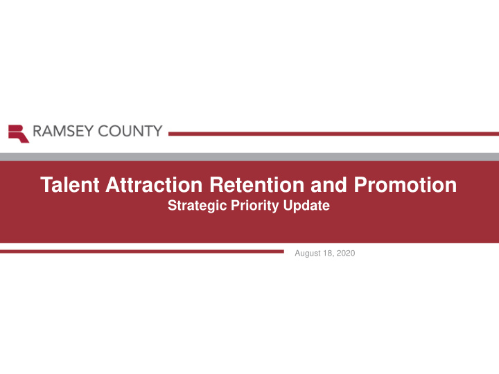 talent attraction retention and promotion