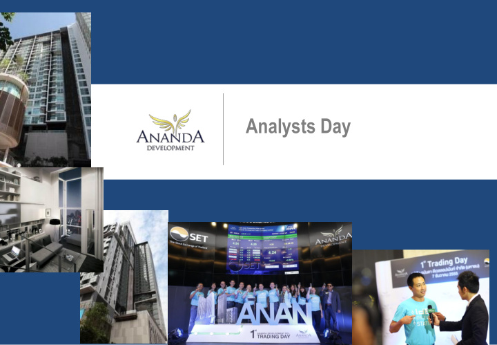 analysts day