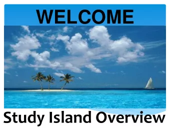 WELCOME  Study Island Overview  What is Study Island?  Study Islands online learning programs