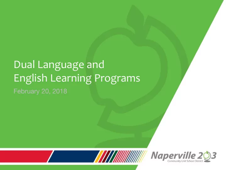 dual language and
