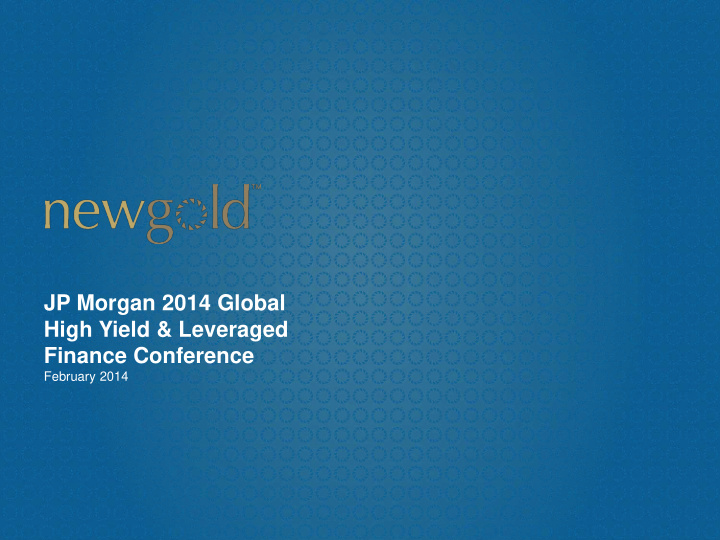 jp morgan 2014 global high yield leveraged finance