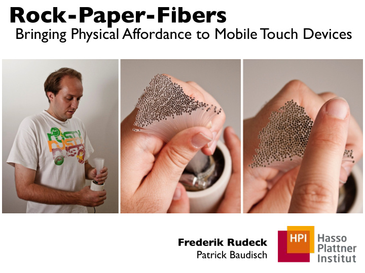 rock paper fibers