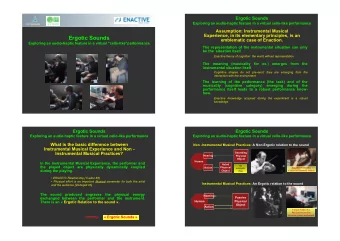 Ergotic Sounds  emblematic case of Enaction.  Exploring an audio-haptic feature in a virtual