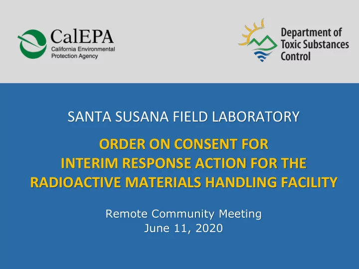 santa susana field laboratory