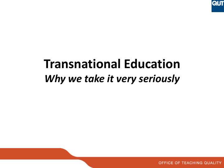 transnational education