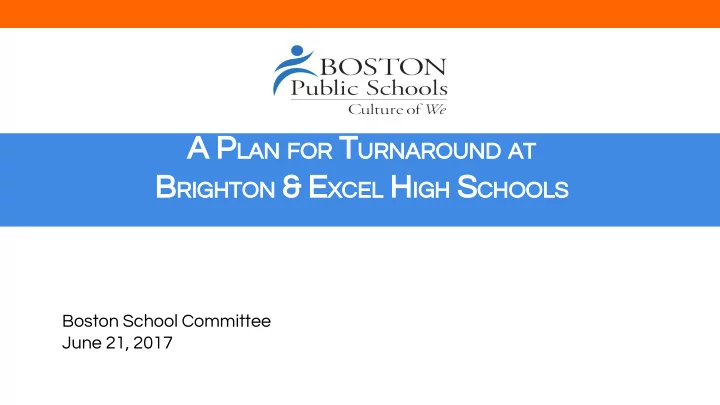 bps theory of action high school transformation