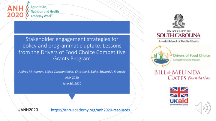 stakeholder engagement strategies for policy and