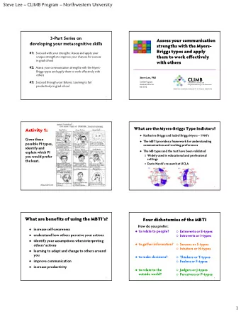CLIMB #3: Succeed through your failures: Learning to fail  CLIMB Program  Collaborative Learning