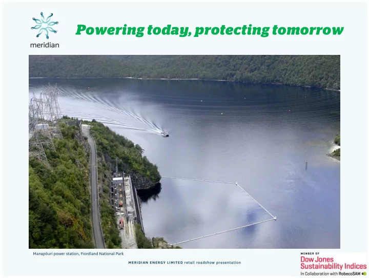 powering today protecting tomorrow