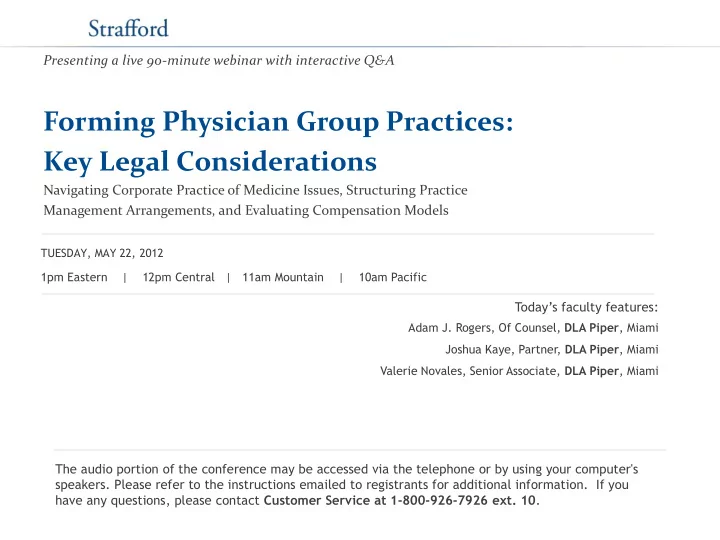 key legal considerations