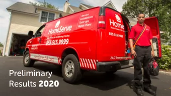 Preliminary Results 2020  Richard Harpin  Founder &amp; Chief Executive  homeserveplc.com