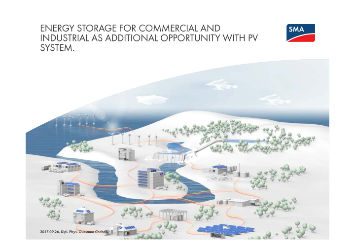 energy storage for commercial and industrial as