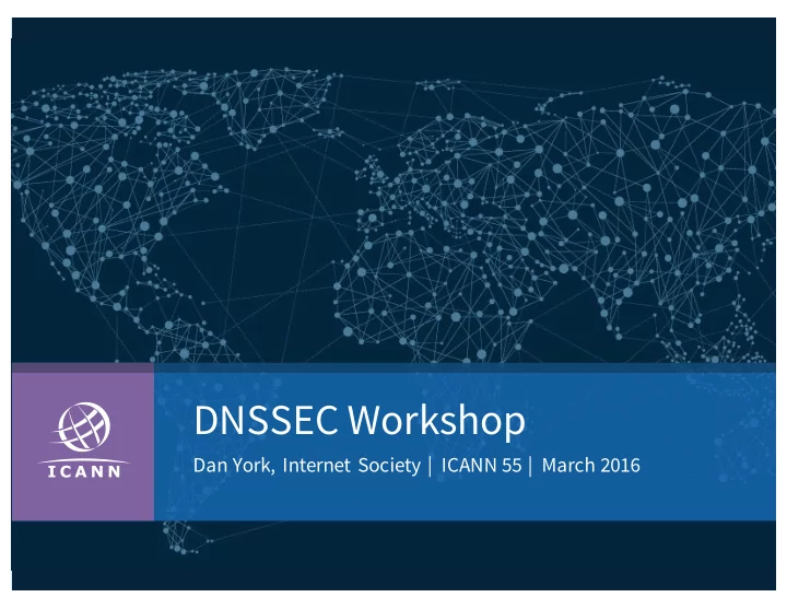 dnssec workshop