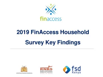 Survey Key Findings  Presentation Flow  Key Findings  Summary  Questions &amp; Answers  2  Key