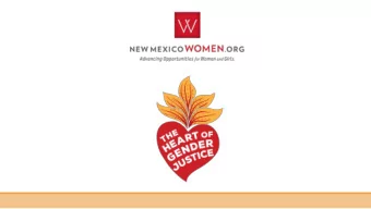 2017 RESEARCH REPORT:  The Heart of Gender Justice in New Mexico:  Intersectionality, Economic