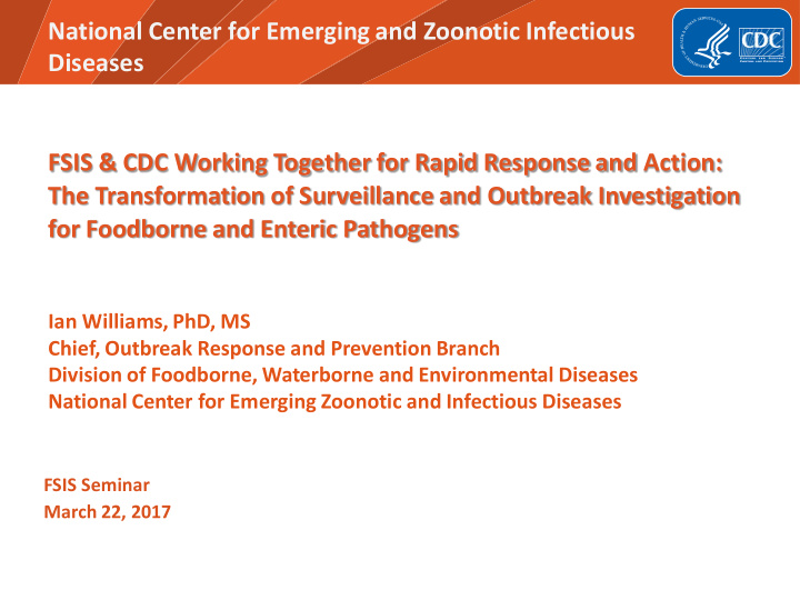 national center for emerging and zoonotic infectious