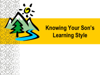 knowing your son s learning style objectives