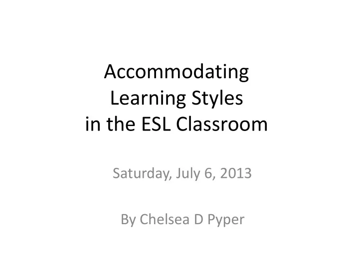 accommodating