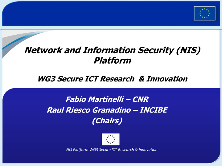 network and information security nis platform