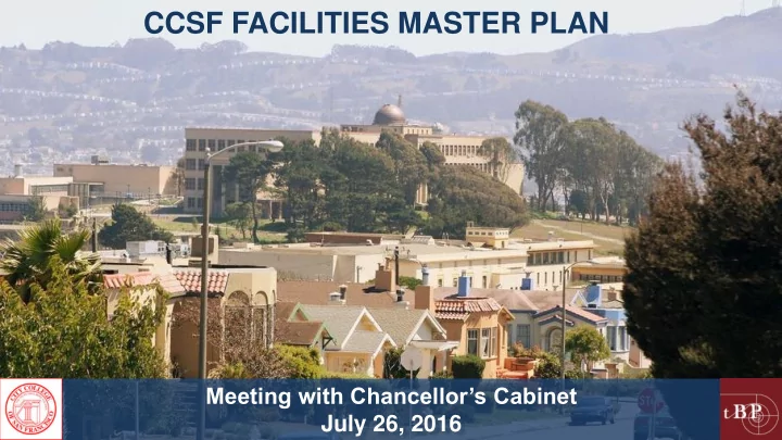 ccsf facilities master plan
