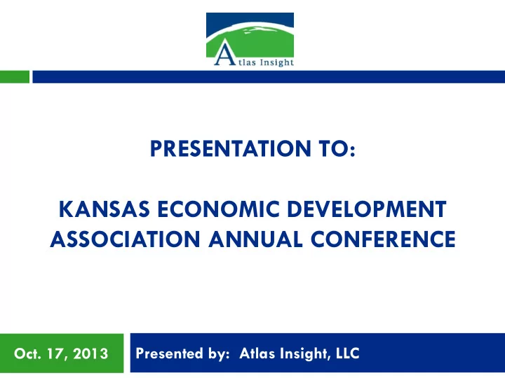 kansas economic development