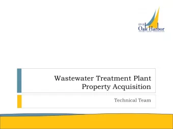 Wastewater Treatment Plant  Property Acquisition  Technical Team  Purpose  The purpose of this