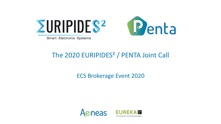 the 2020 euripides penta joint call