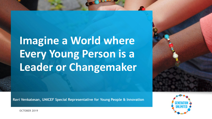 imagine a world where every young person is a leader or