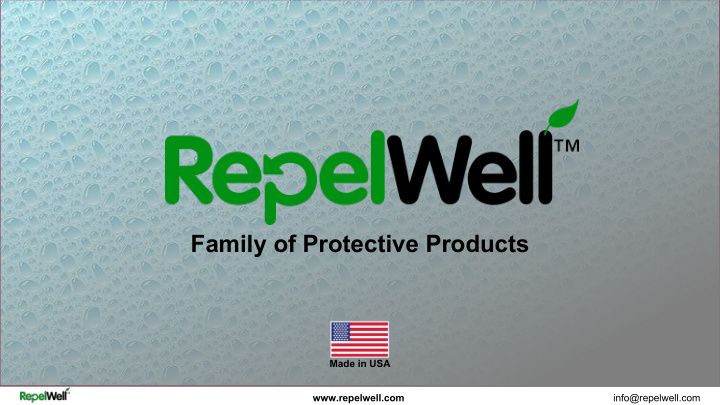 family of protective products