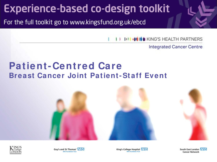 patient centred care